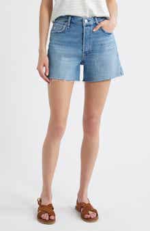rag & bone High Waist Denim Cutoff Shorts