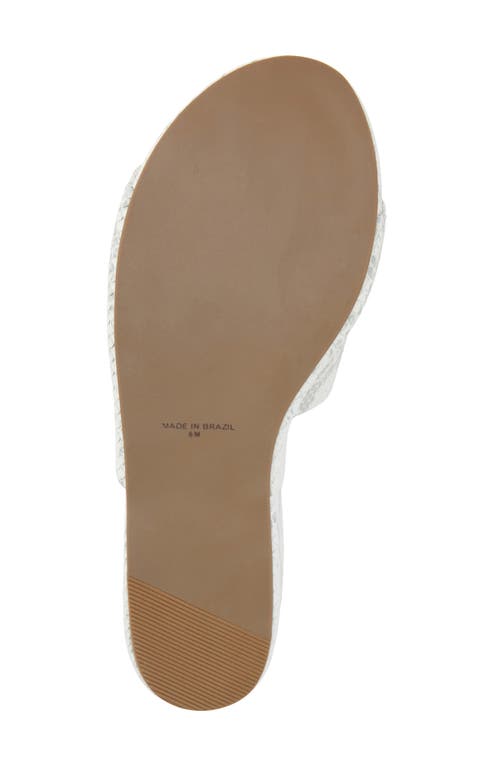 Matisse Frida Platform Sandal In White