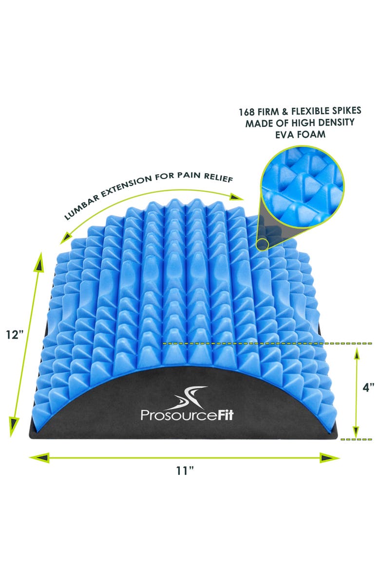 ProsourceFit Arched Back Stretcher, Alternate, color, Blue