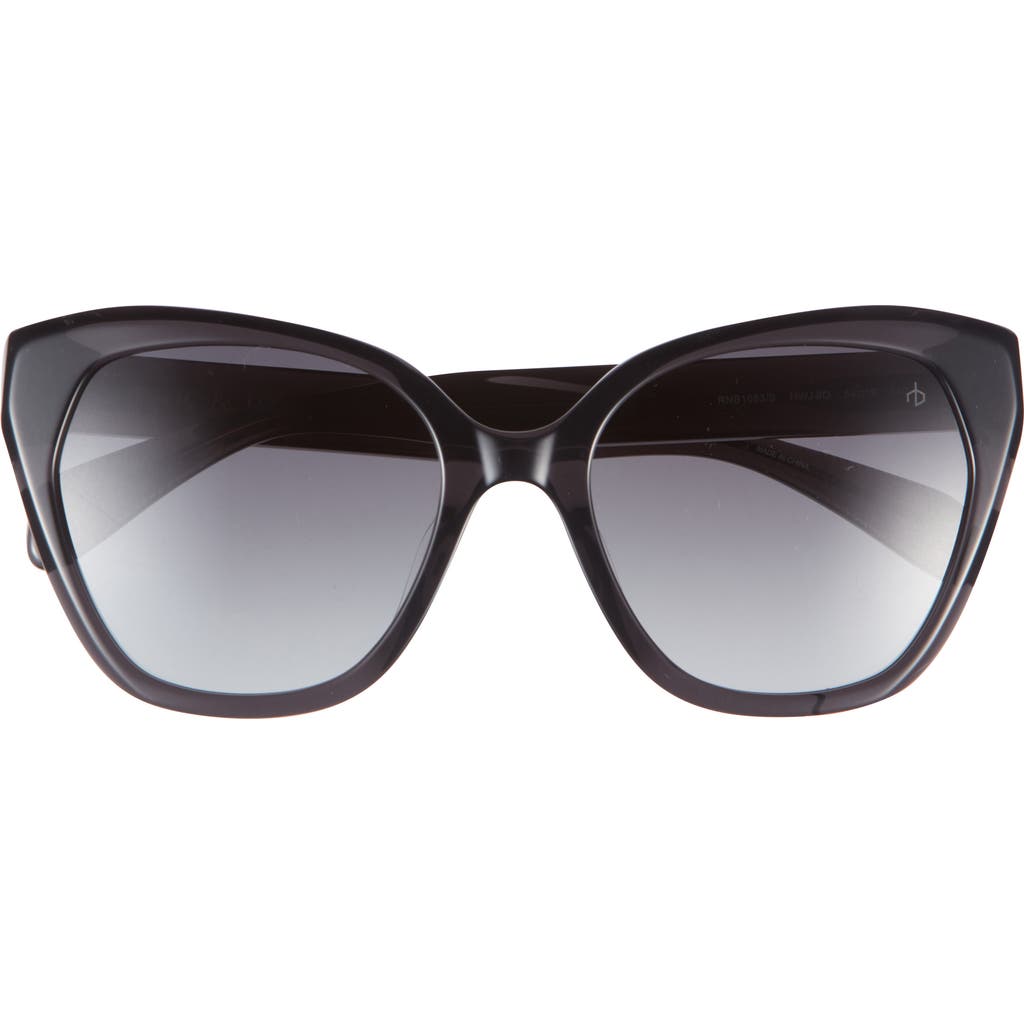 Rag & Bone 54mm Cat Eye Sunglasses In Gray