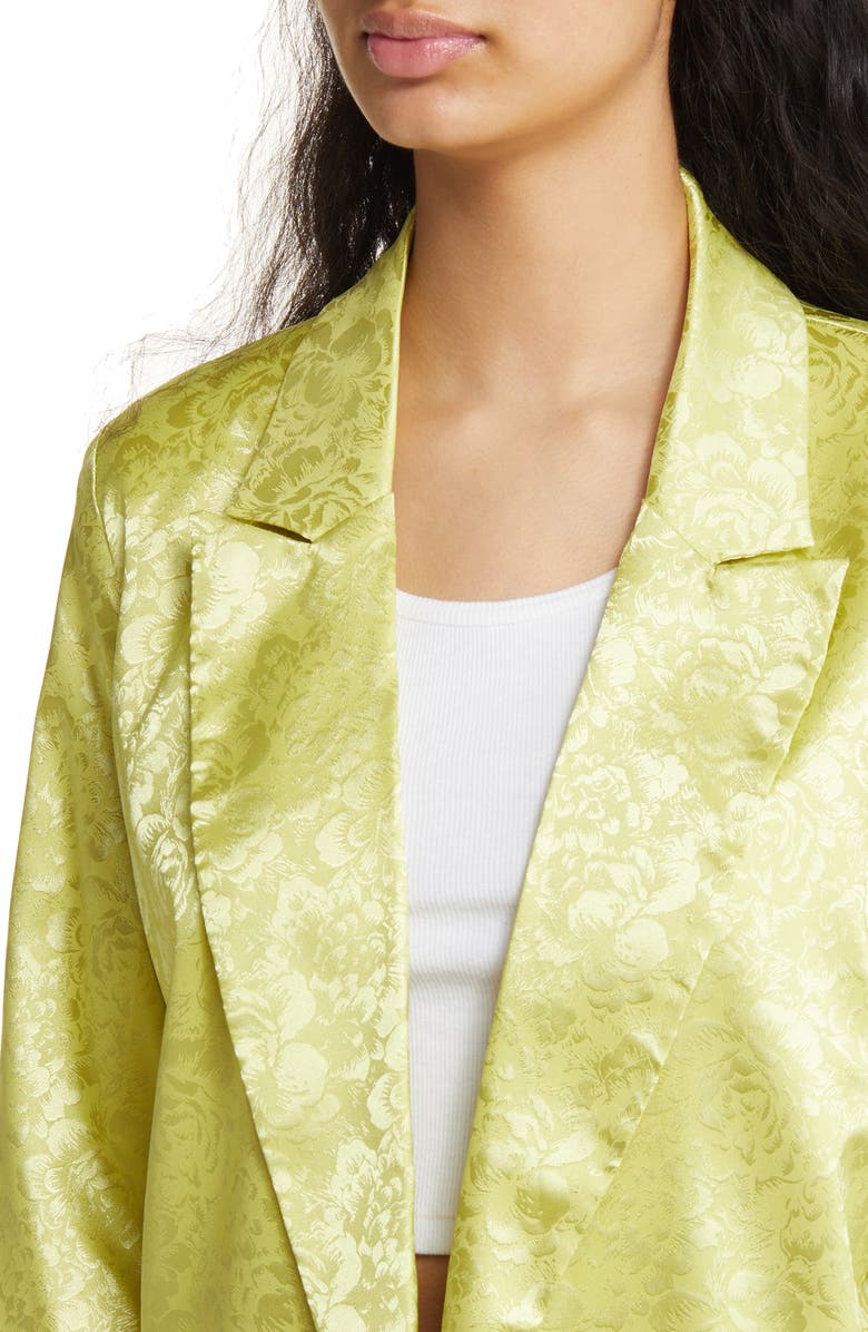 Dressed in Lala Floral Jacquard Blazer & Pants, Alternate, color, 