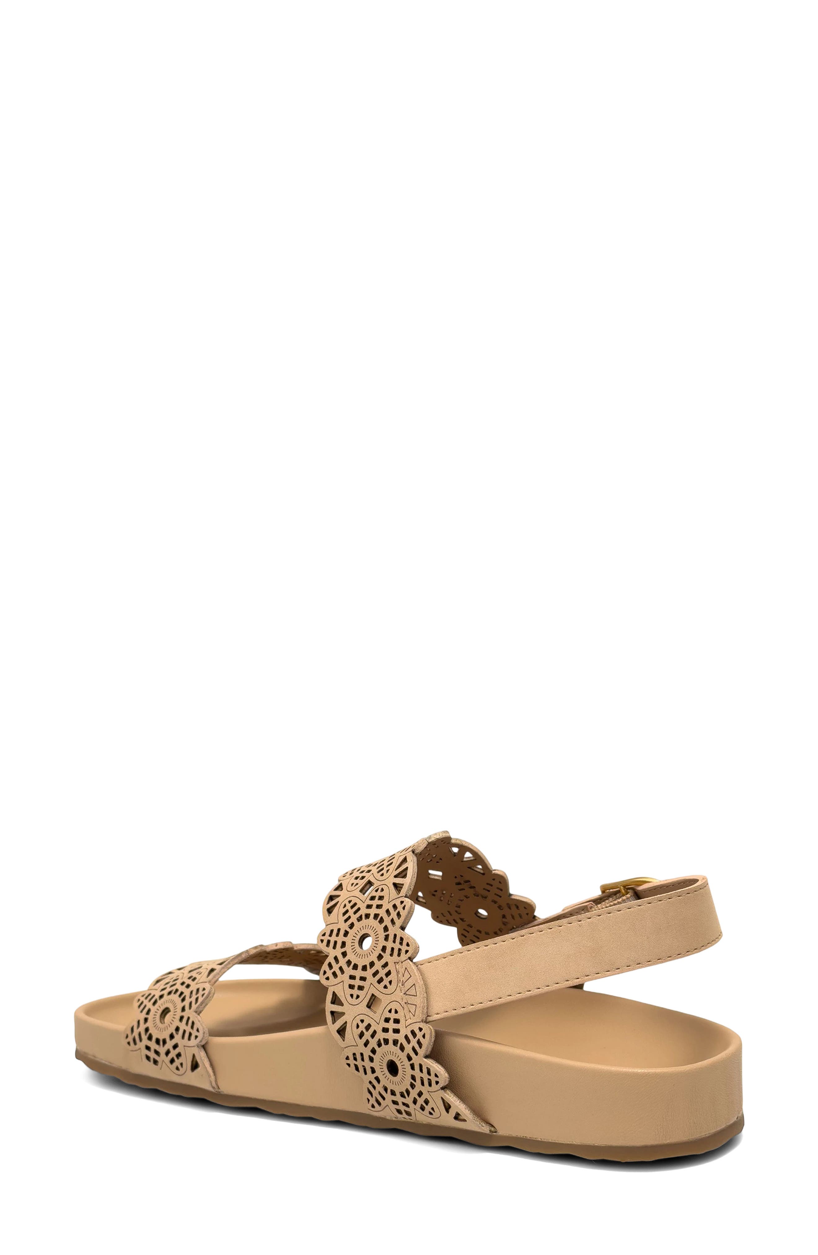 Lily Perforated Slingback Sandal - image 4