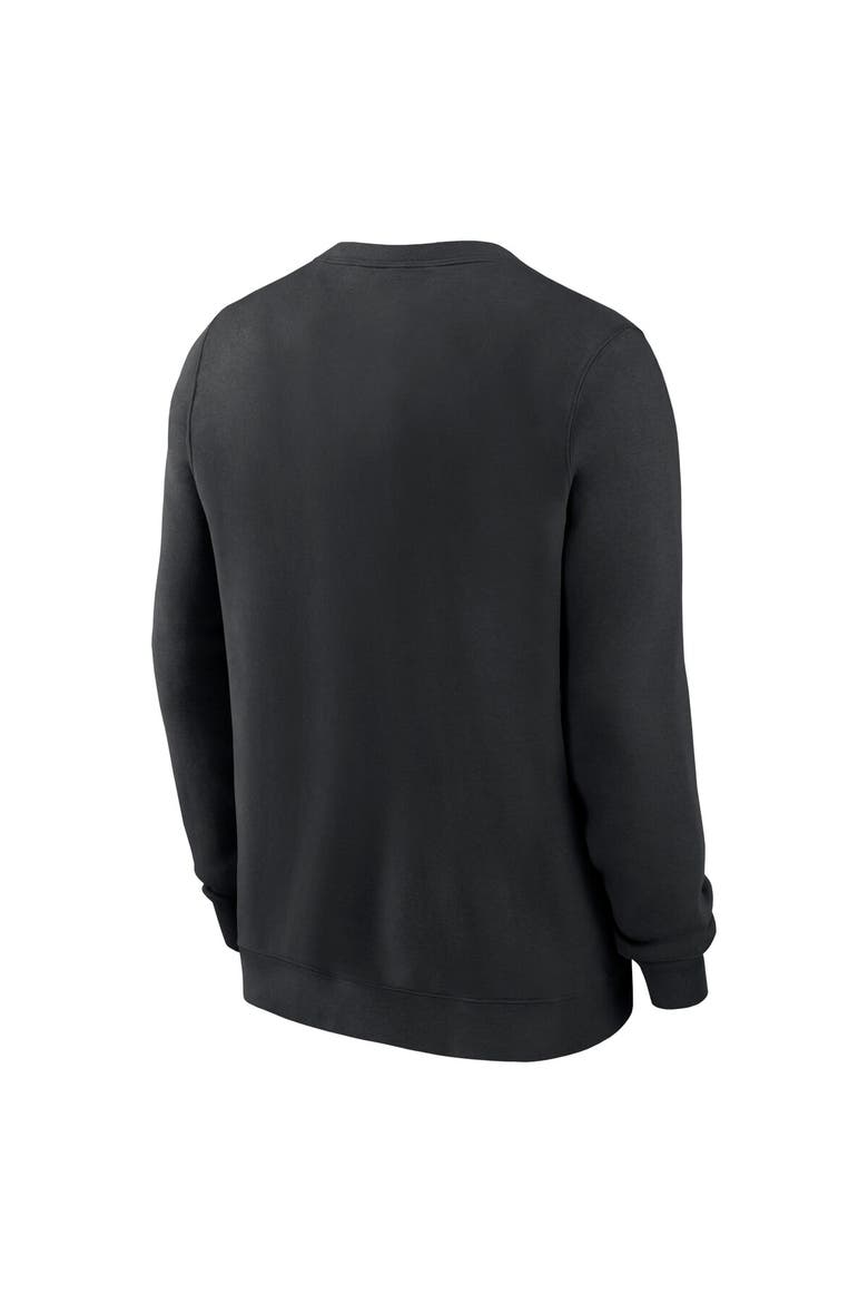 Men's Nike Black New Orleans Saints Club Pullover Sweatshirt, Alternate, color, Black
