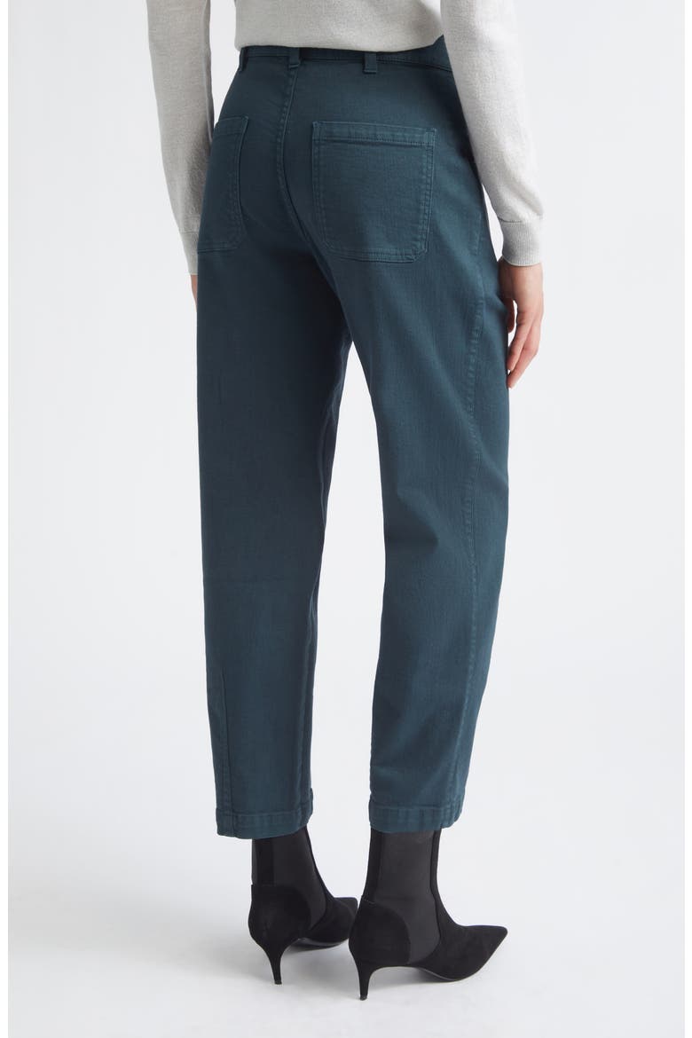 Crop Straight Leg Jeans, Alternate, color, 178 DARK JADE