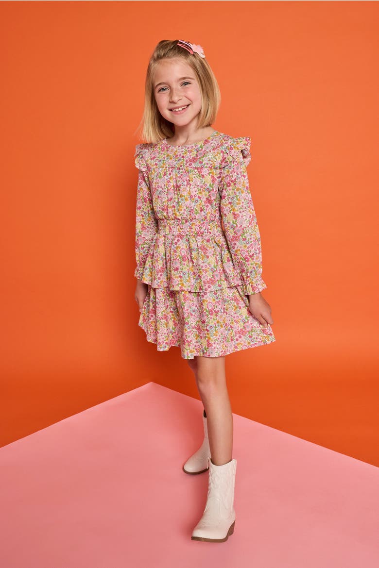 Kids' Carleton Dress, Alternate, color, Marblehead Meadow Floral