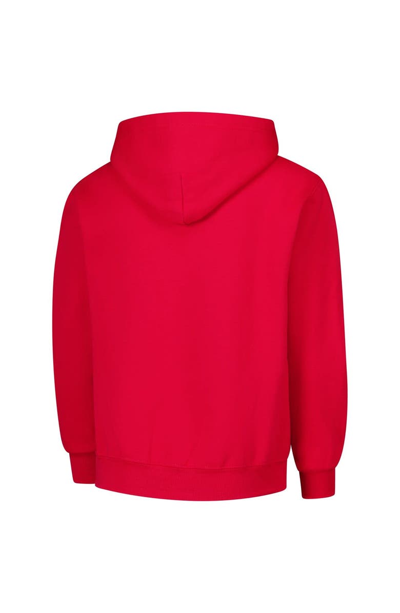 Champion Youth Champion Scarlet Ohio State Buckeyes Campus Pullover Hoodie, Alternate, color, Scarlet