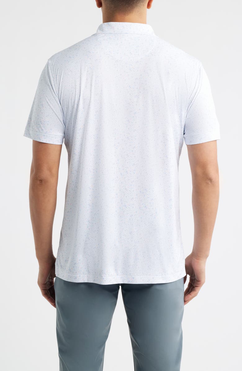 Peter Millar Featherweight Land of the Free Performance Polo, Alternate, color, White