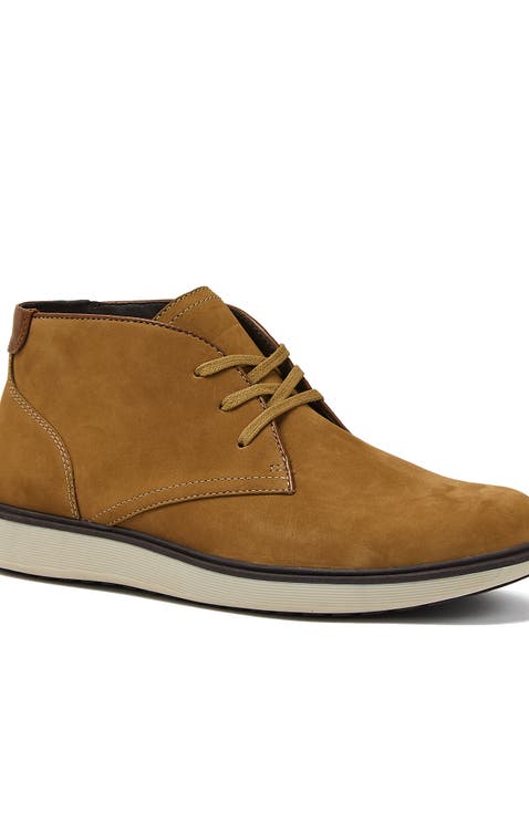 Nubuck Chukka Lace Up Boots