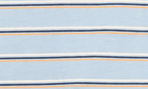 Original Penguin Kids' Striped T-shirt, Jacket & Pull-on Pants Set In Blue