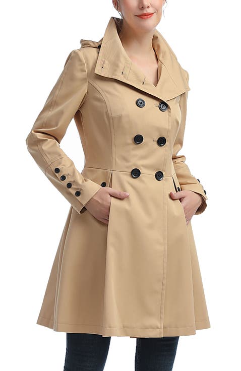 Women's Adele Hooded Trench Coat