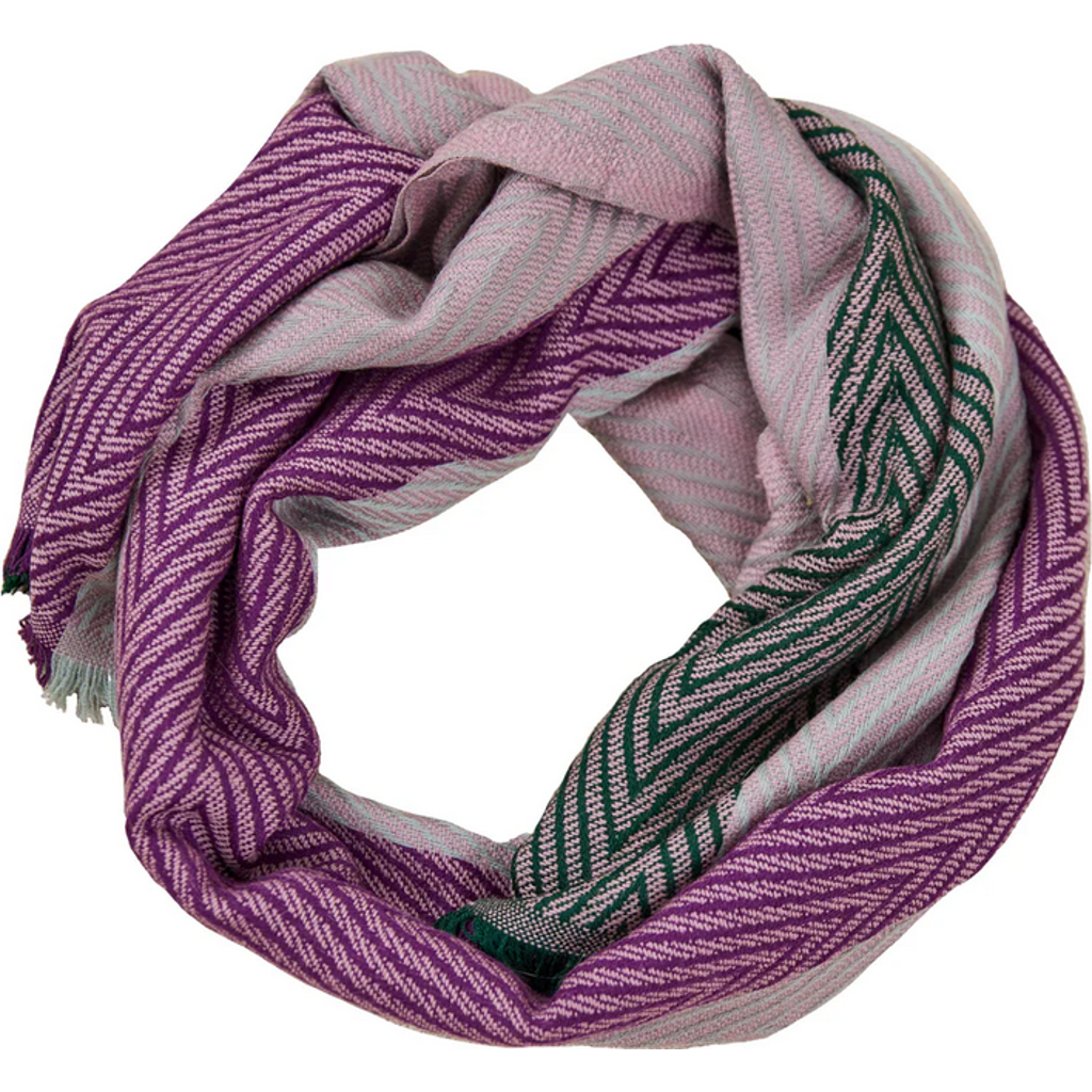 Feelgoodz Artisan Woven Hayden 100% Recycled Acrylic Oversized Wrap Winter Scarf in Mollie  product