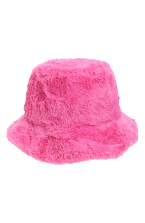 Faux Fur Bucket Hat