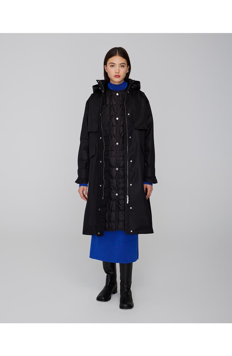 Quartz Co. MARINA | Hooded 3-in-1 Trench Coat, Alternate, color, 