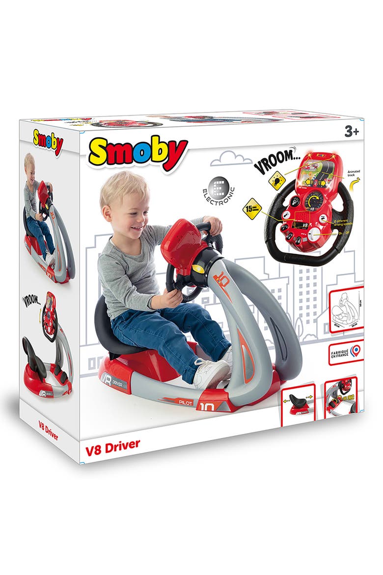V8 Driver Battery Powered Rideon, Alternate, color, Multicolored