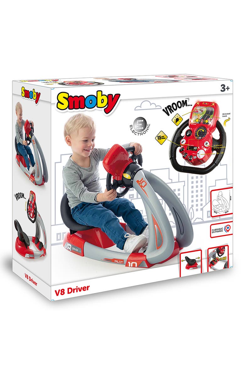 Smoby Toys V8 Driver Battery Powered Rideon, Alternate, color,