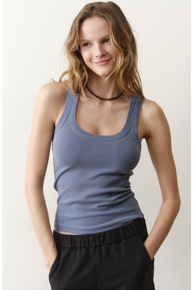 Lex Rib Tank, Alternate, color, VINTAGE INDIGO