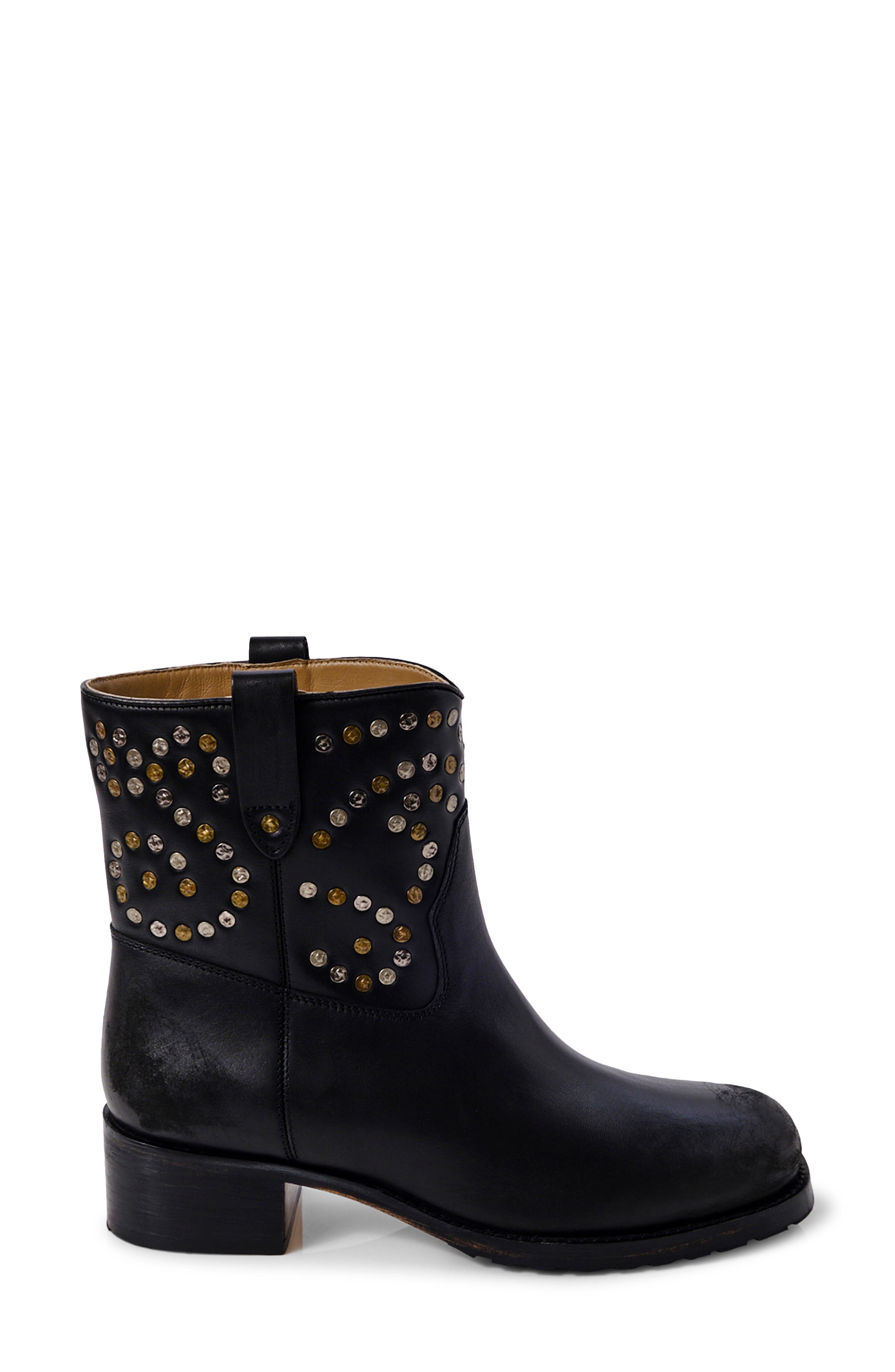Free People Harmony Studded Bootie, Alternate, color, 