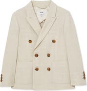 Reiss Kids' Belmont Jr. Double Breasted Sport Coat