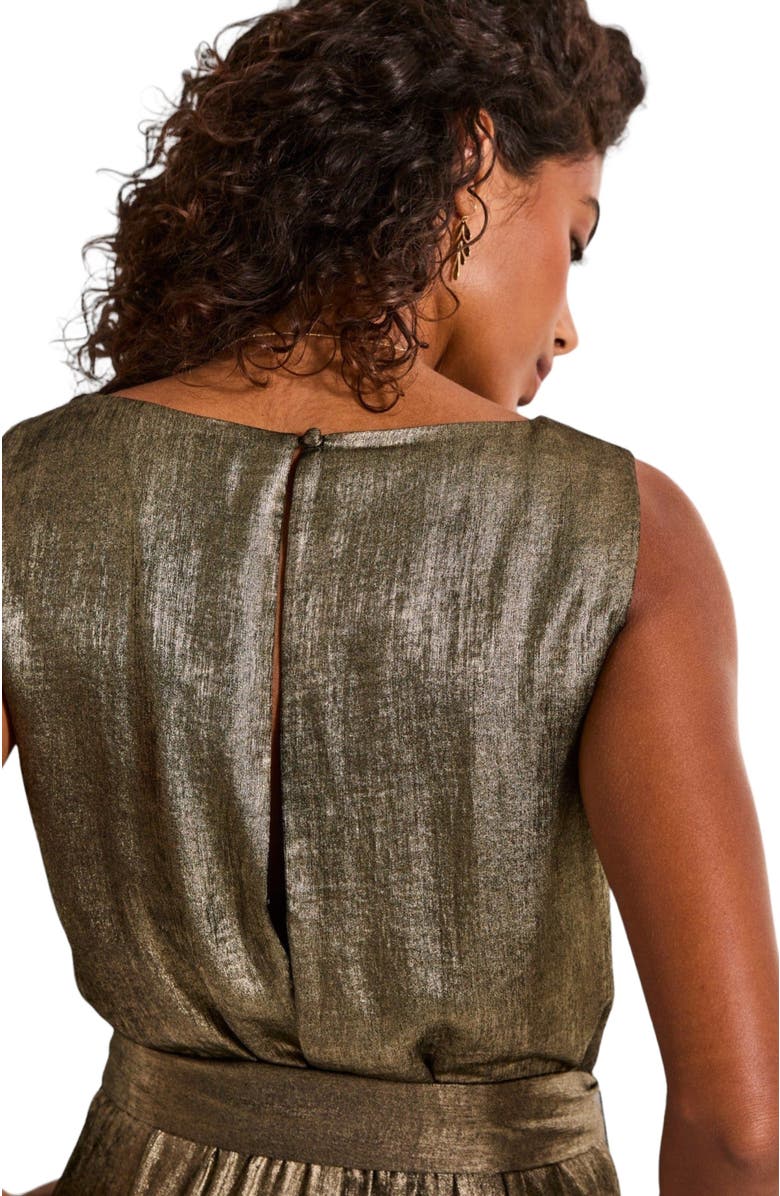 FatFace Women's Gisele Metallic Jumpsuit, Alternate, color,