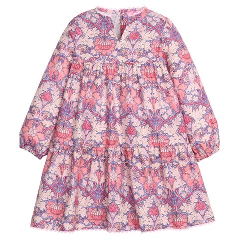 Kids' Long Sleeved Positano Dress (Toddler, Little Kid & Big Kid)