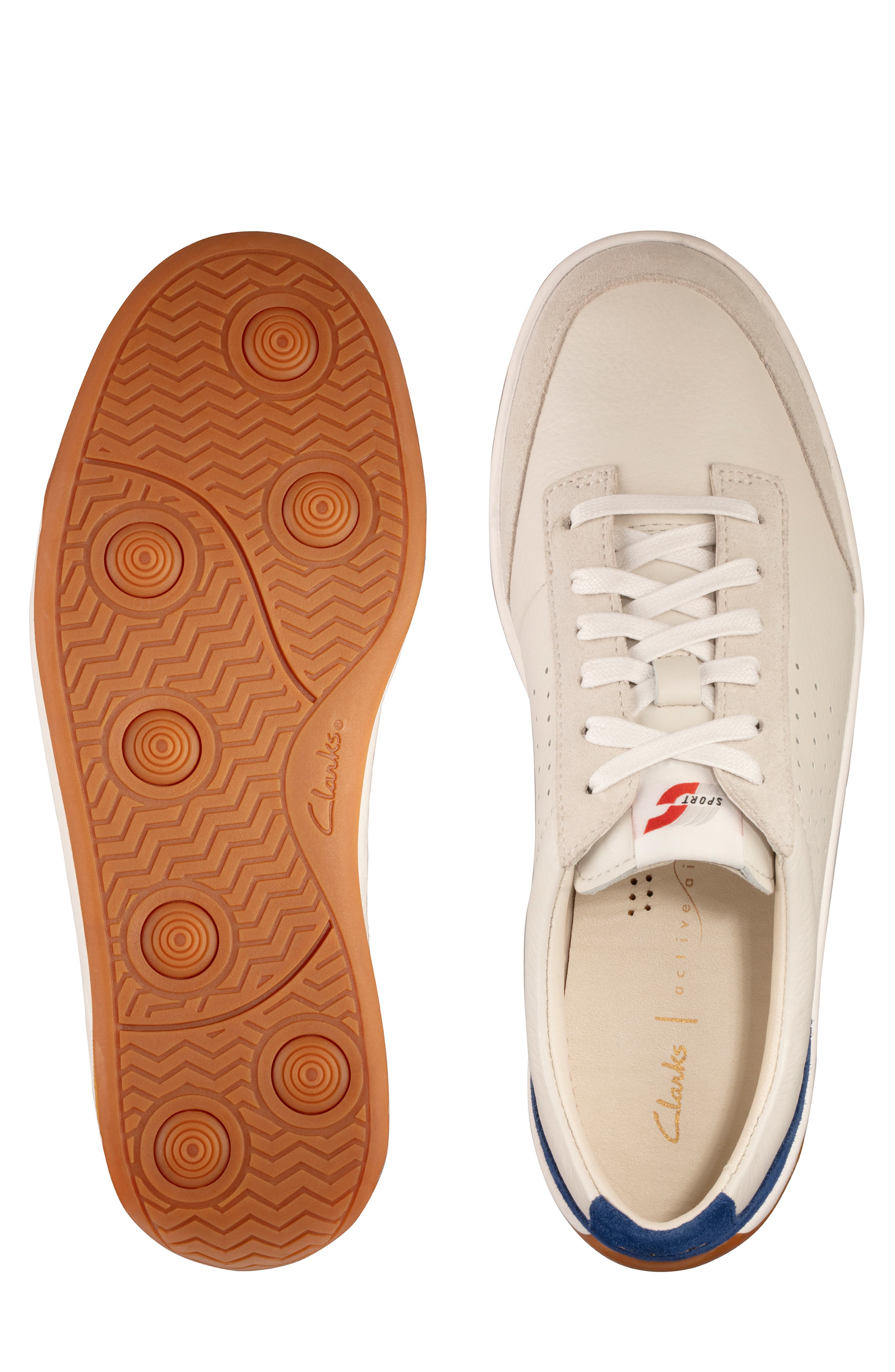 Clarks<sup>®</sup> Hero Air Sneaker, Alternate, color, 