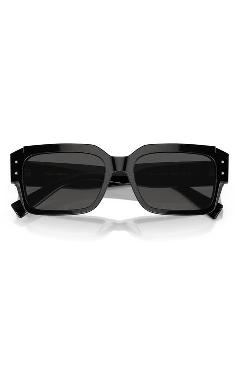 56mm Square Sunglasses