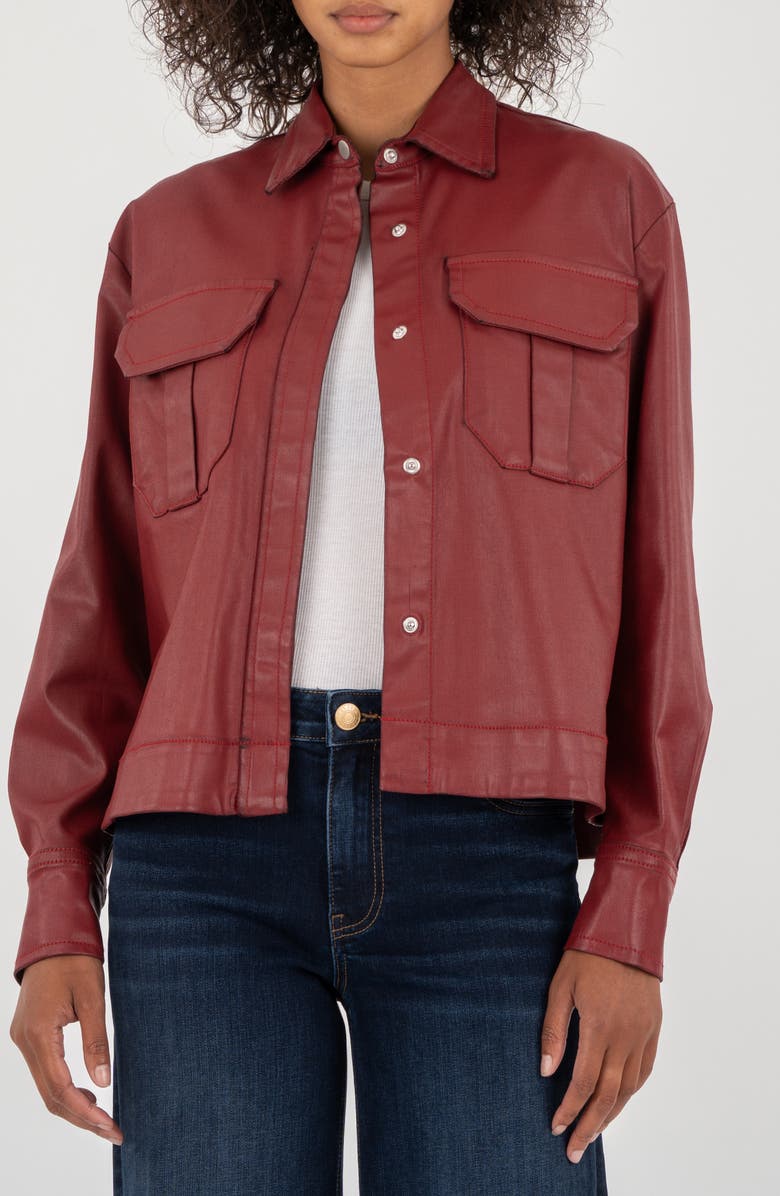 KUT from the Kloth Remy Jacket, Main, color, Red