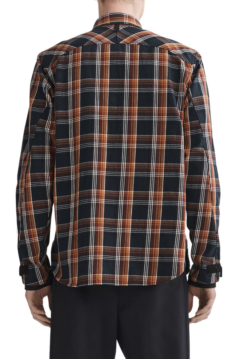 rag & bone Engineered Japanese Plaid Shirt Jacket, Alternate, color,