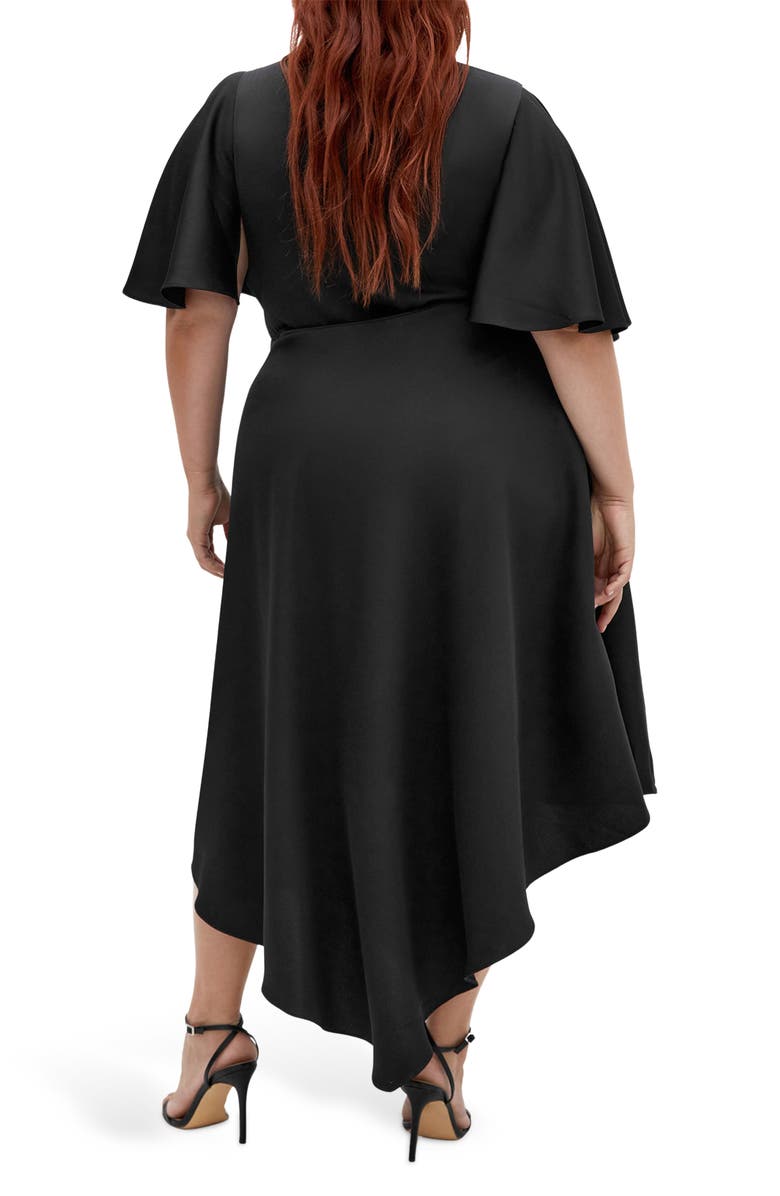 City Chic Scarlette Maxi Dress, Alternate, color, Black