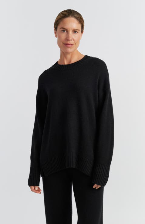 Pure Cashmere Crew Neck Sweater