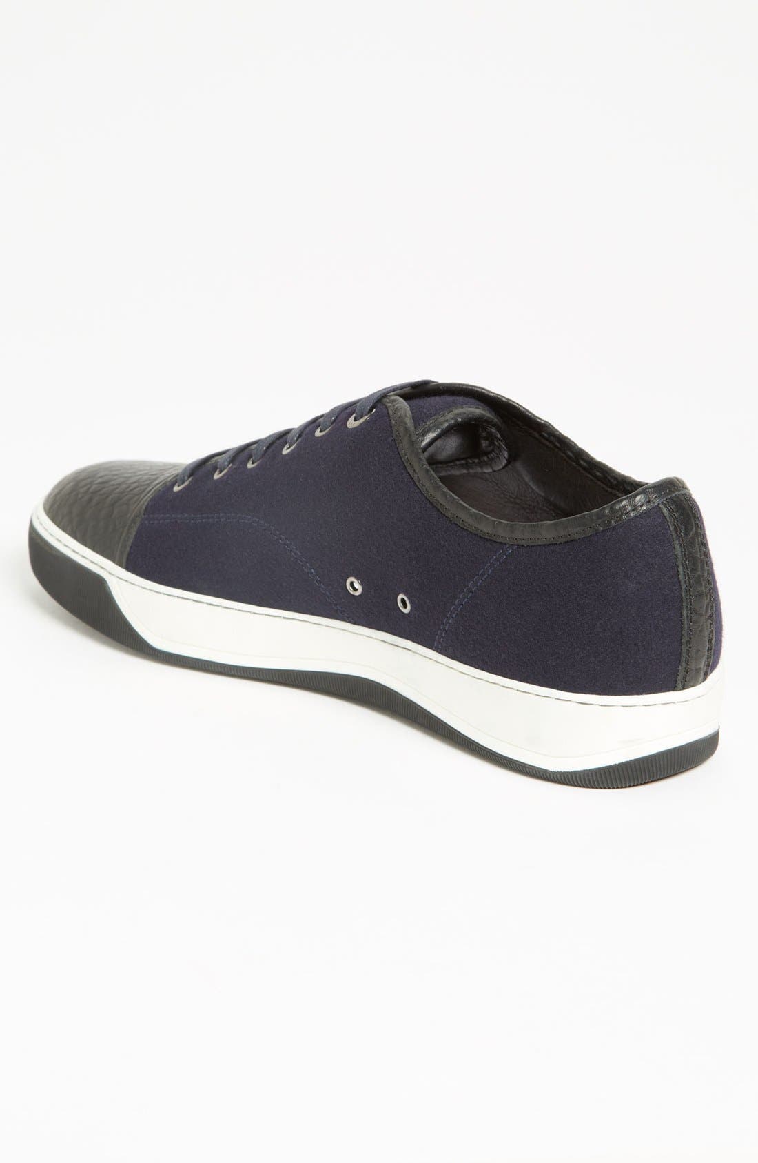 Low Top Sneaker, Alternate, color, NAVY/ BLACK