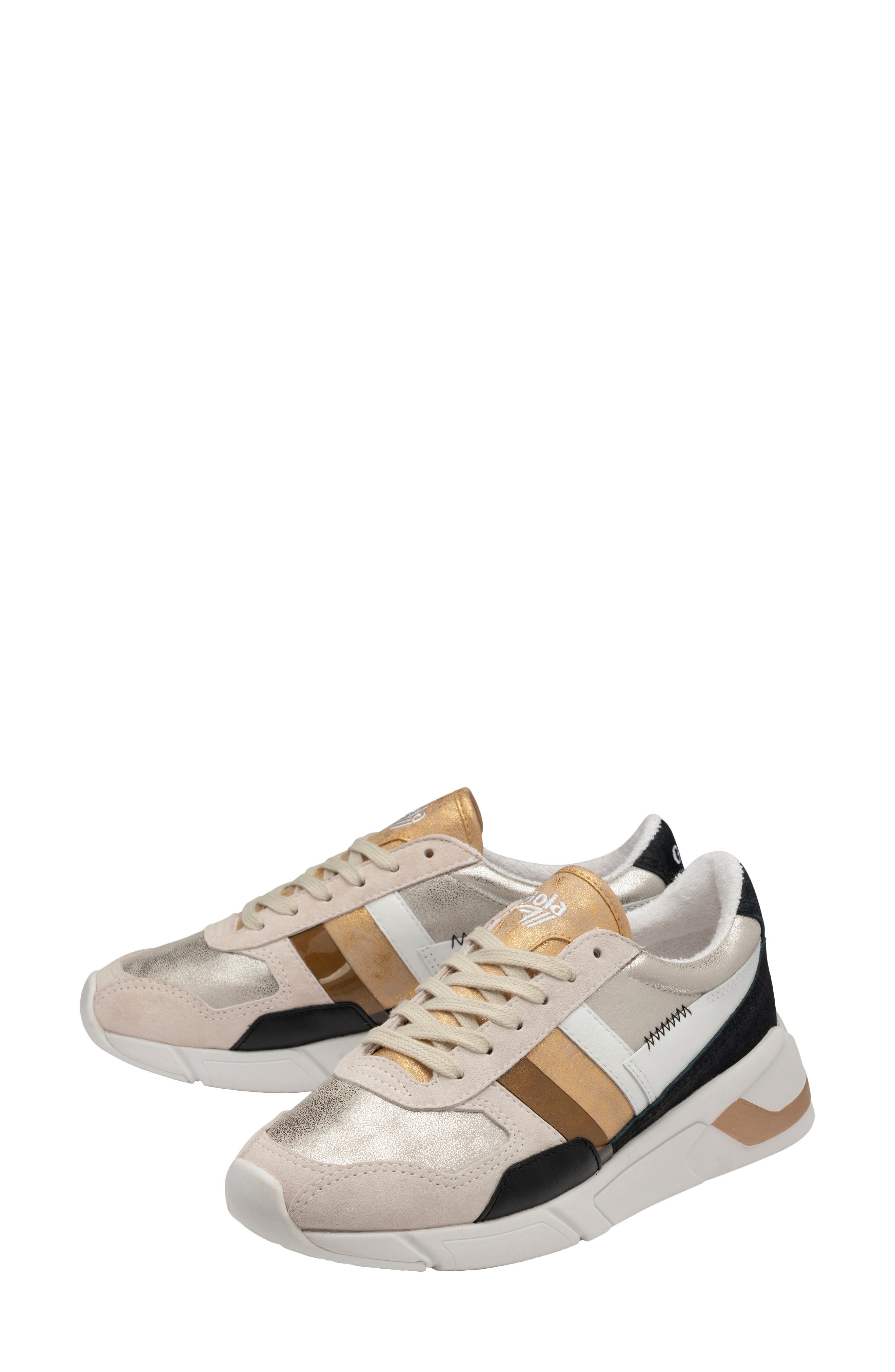 Gola Classics Eclipse Mode Sneaker, Alternate, color, Silver/ Gold/ Multi