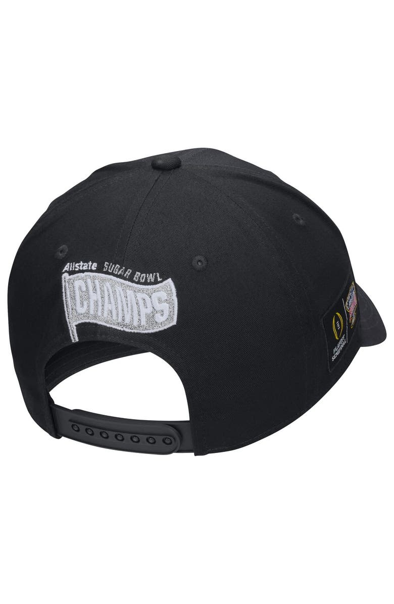 Nike Men's  Black Washington Huskies College Football Playoff 2024 Sugar Bowl Champions Locker Room Adjustable Hat, Alternate, color, 