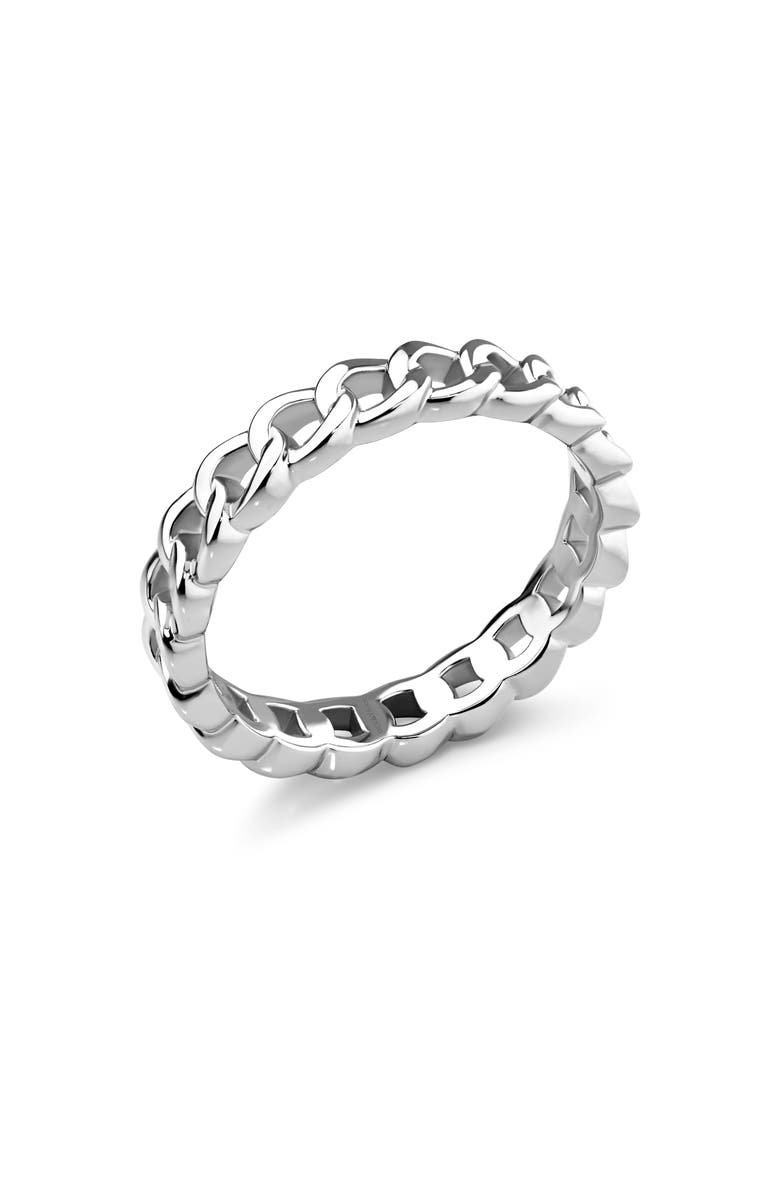DEVATA Curb Chain Ring, Alternate, color, Silver