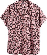 NYDJ Becky Georgette Popover Top