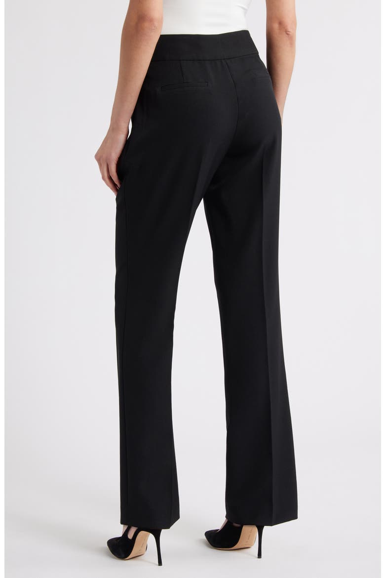 Ava Straight Leg Pants, Alternate, color, BLACK