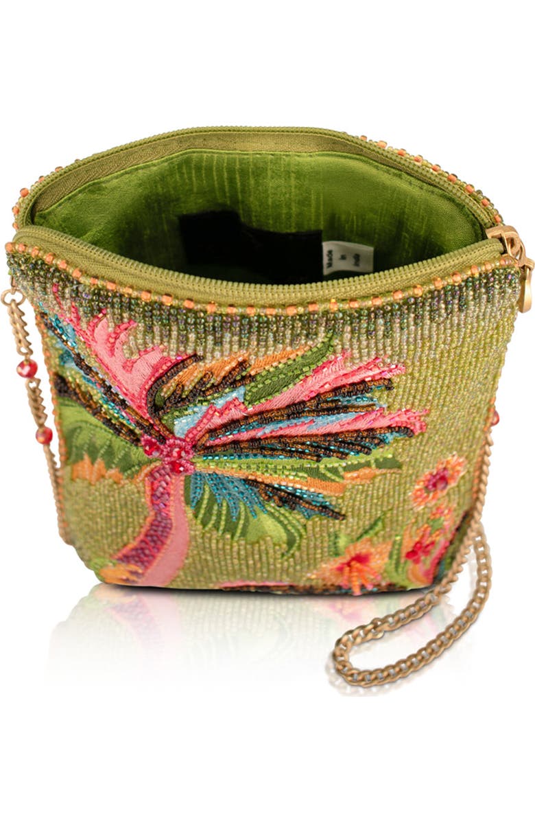 Mary Frances Accessories Endless Summer Mini Handbag, Alternate, color, Green