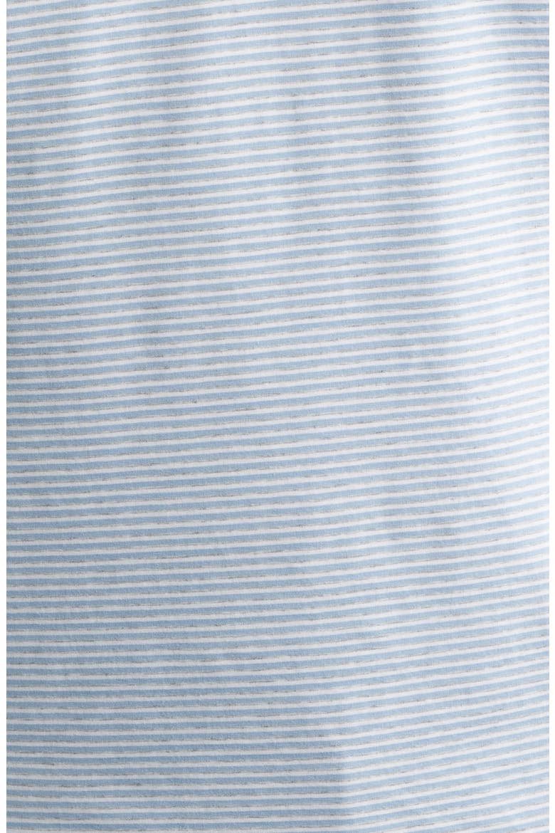Crown Stripe Relaxed Fit Cotton Polo, Alternate, color, CLOUDY BLUE