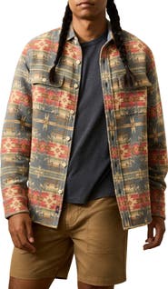 Faherty x Doug Good Feather Canyon Organic Cotton Overshirt