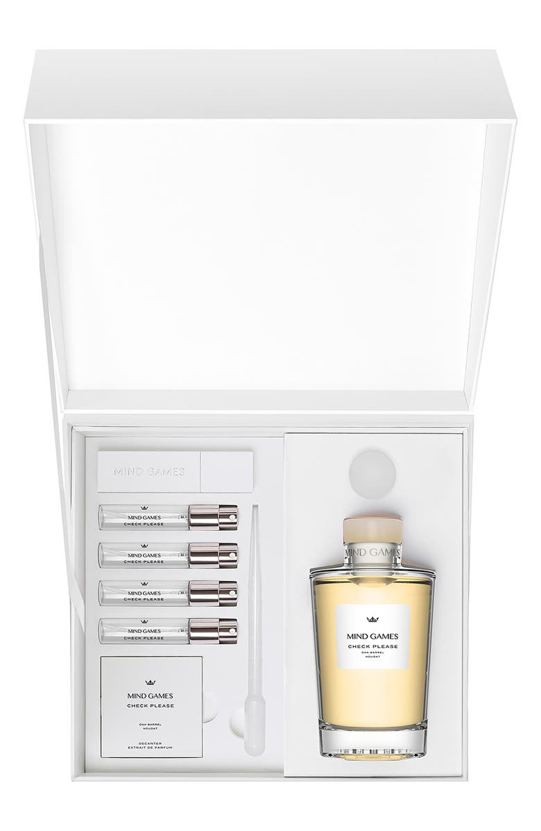 MIND GAMES Check Please Extrait de Parfum Decanter Set, Alternate, color, 