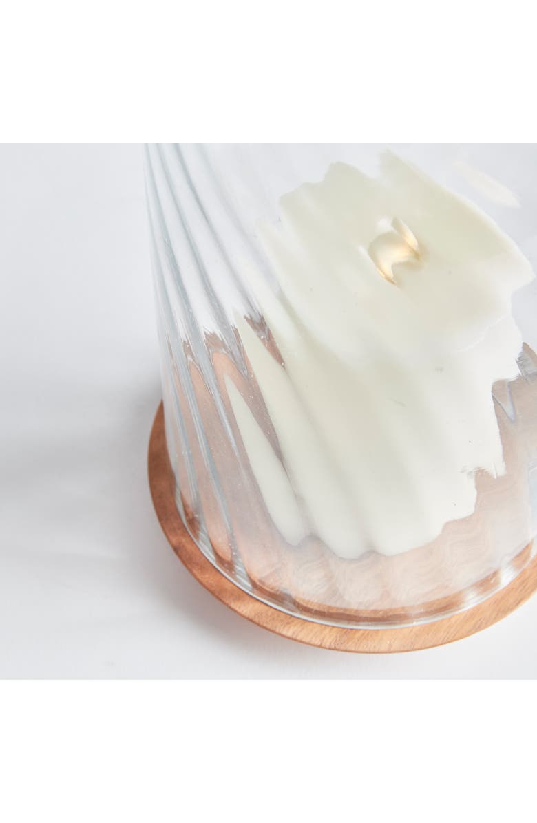 Napa Home & Garden Nira Hurricane Candle Holder Large, Alternate, color, Brown