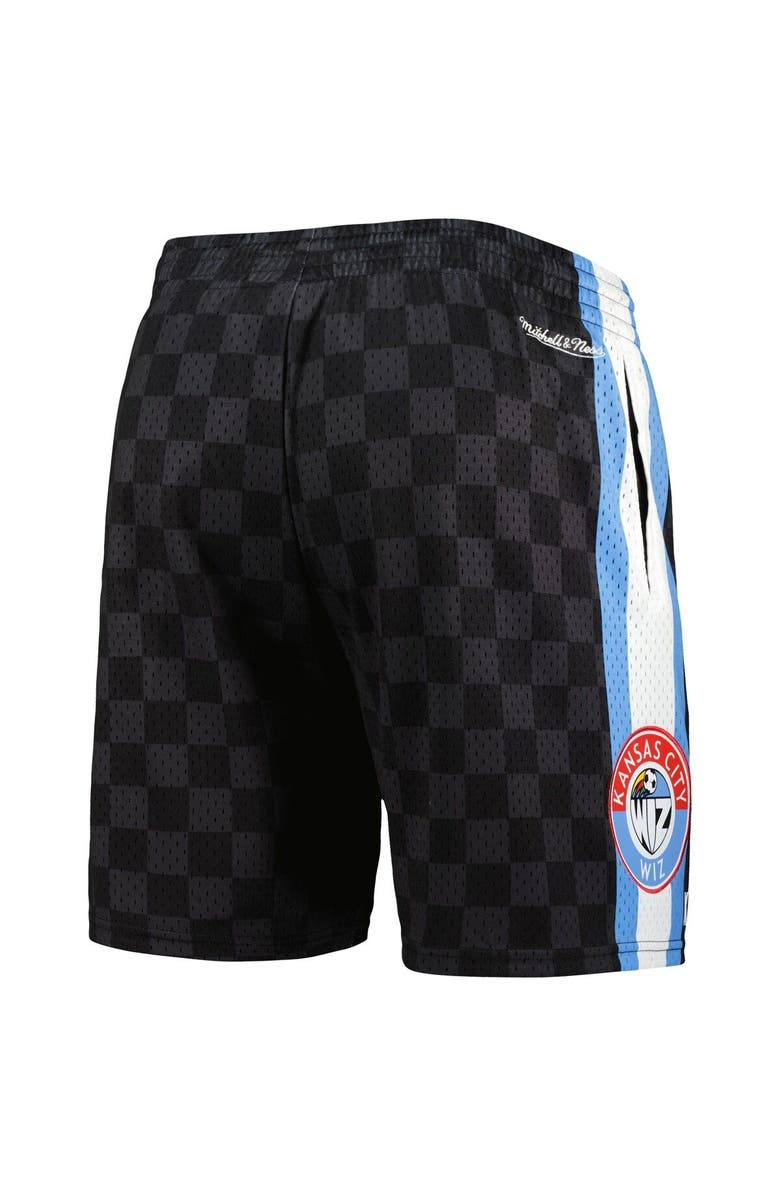 Mitchell & Ness Men's Mitchell & Ness Black Sporting Kansas City City Mesh Shorts, Alternate, color, Black