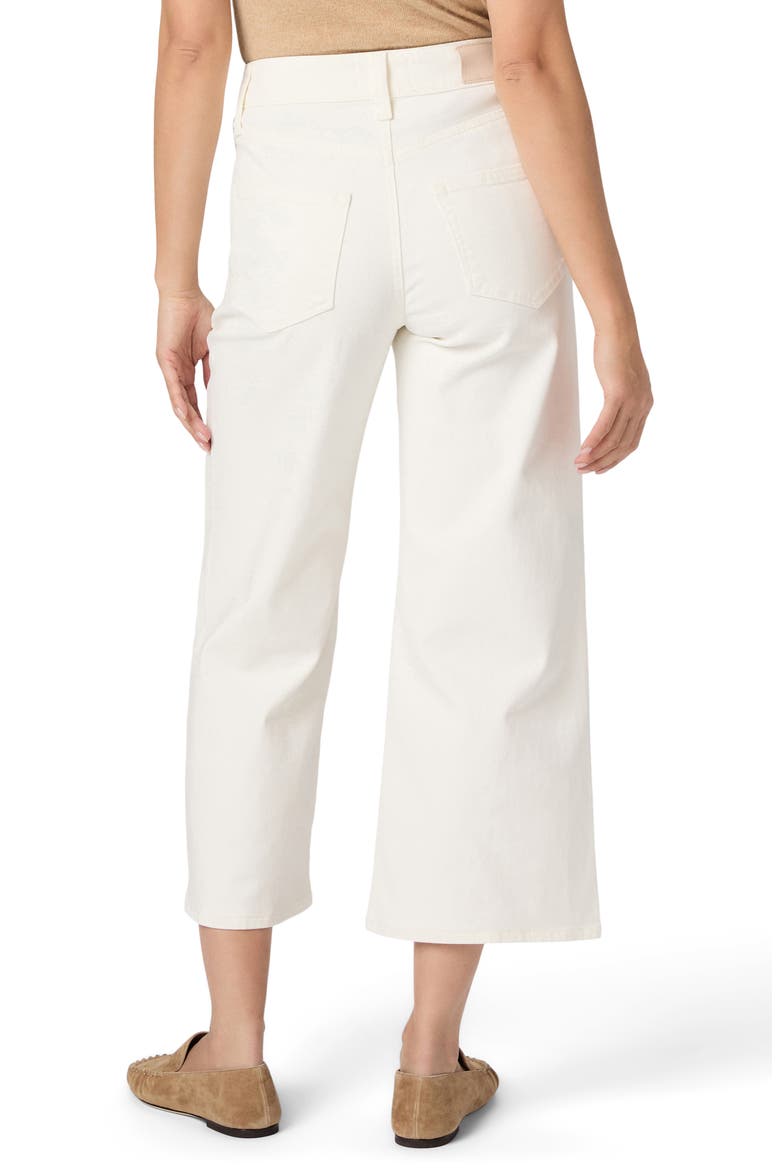 Anessa High Waist Ankle Wide Leg Jeans, Alternate, color, TONAL ECRU
