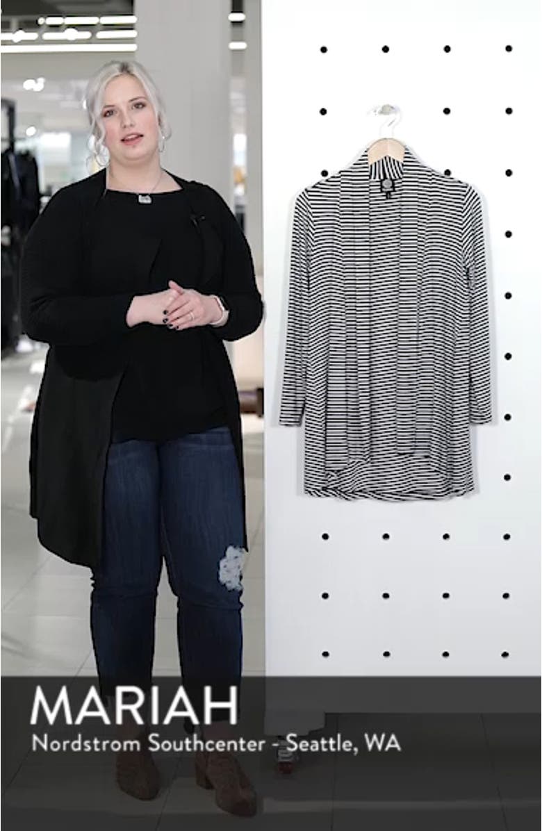 High/Low Jersey Cardigan, sales video thumbnail