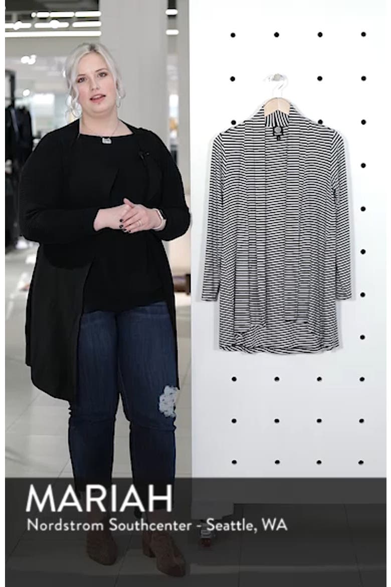 High/Low Jersey Cardigan video