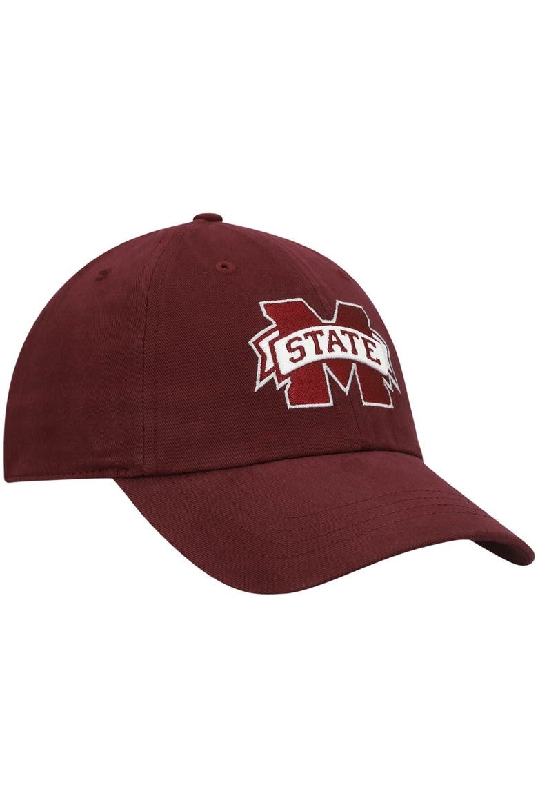 Women's '47 Maroon Mississippi State Bulldogs Miata Clean Up Logo Adjustable Hat, Alternate, color, Maroon