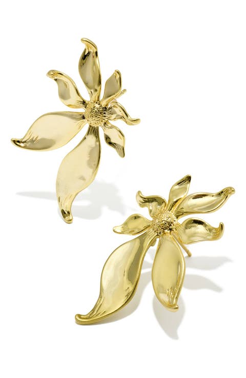 Anya Flower Stud Earrings