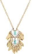 OLIVIA WELLES Carrisa Fringe Necklace