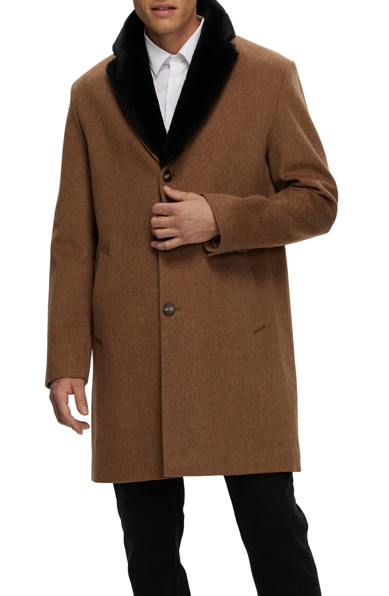 GORSKI Loro Piana Wool Coat, Main, color, Camel