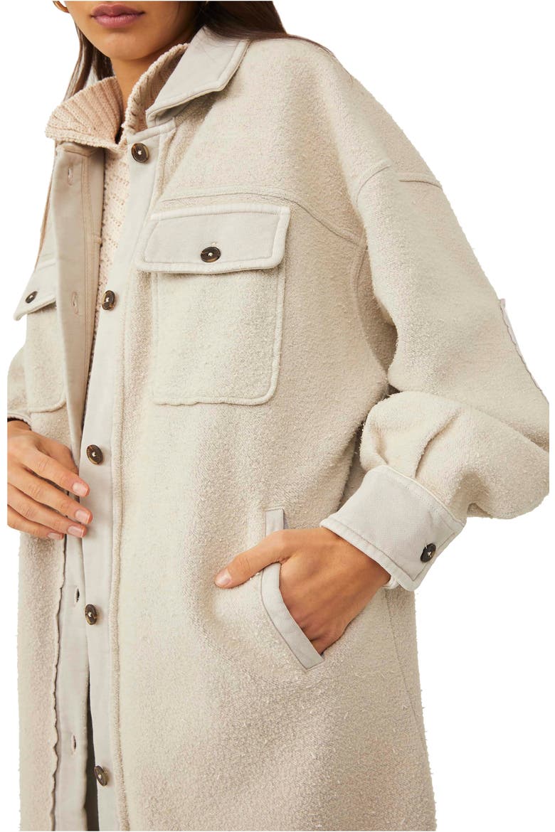 We the Free Women's Ruby Longline Jacket, Alternate, color, STONE